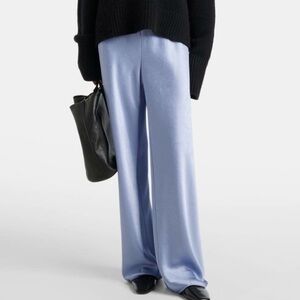 Vince Light Blue Wide Leg Pants